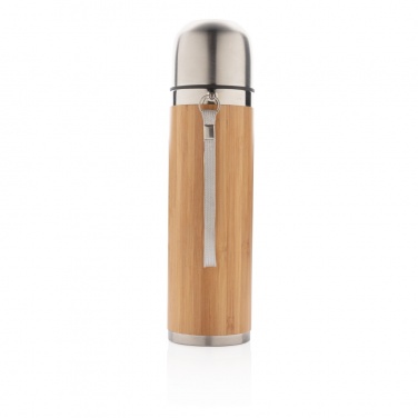 Logotrade corporate gift picture of: Bamboo vacuum travel flask