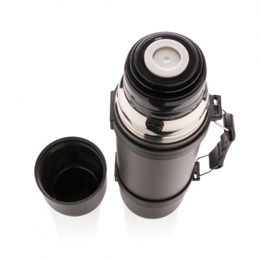 Logo trade promotional gift photo of: Vacuum flask with 2 cups