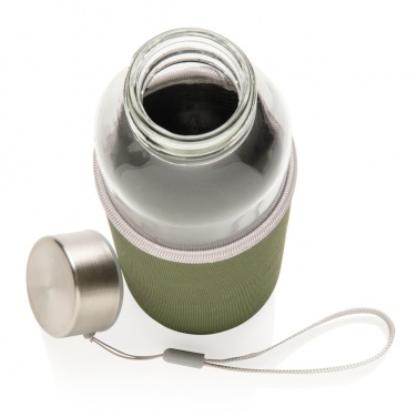 Logotrade promotional products photo of: Glass bottle with neoprene sleeve