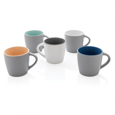 Logo trade promotional gifts picture of: Ceramic mug with coloured inner 300ml