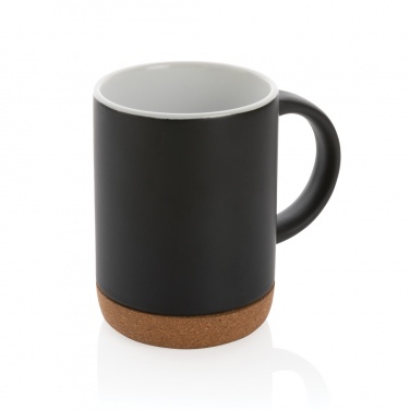 Logotrade promotional giveaway image of: Ceramic mug with cork base 280ml