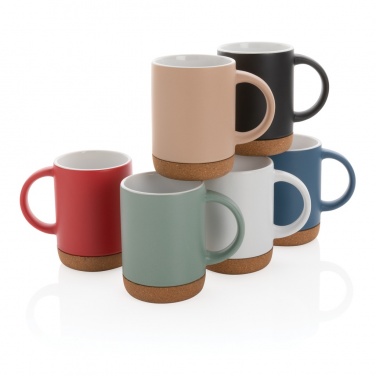 Logotrade promotional merchandise image of: Ceramic mug with cork base 280ml