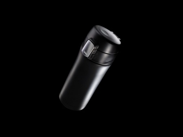 Logo trade promotional giveaways image of: RCS Recycled stainless steel easy lock vacuum mug