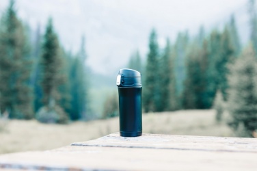 Logotrade promotional merchandise image of: RCS Recycled stainless steel easy lock vacuum mug