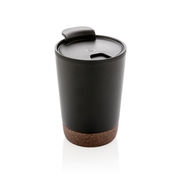 Logo trade business gift photo of: GRS RPP stainless steel cork coffee tumbler