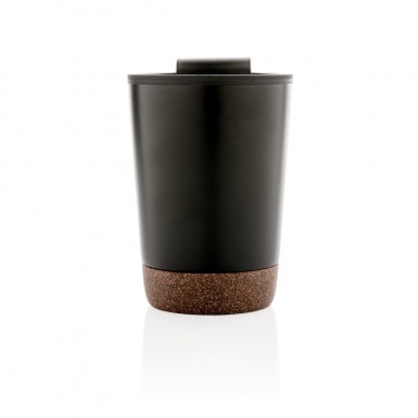 Logo trade promotional products image of: GRS RPP stainless steel cork coffee tumbler