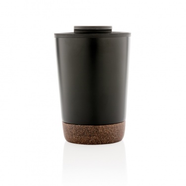 Logotrade advertising product picture of: GRS RPP stainless steel cork coffee tumbler