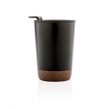 Logotrade promotional item picture of: GRS RPP stainless steel cork coffee tumbler