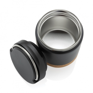 Logo trade promotional giveaways image of: Savory RCS certified recycled stainless steel foodflask