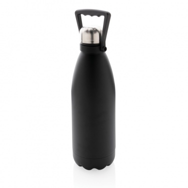 Logotrade promotional products photo of: RCS Recycled stainless steel large vacuum bottle 1.5L