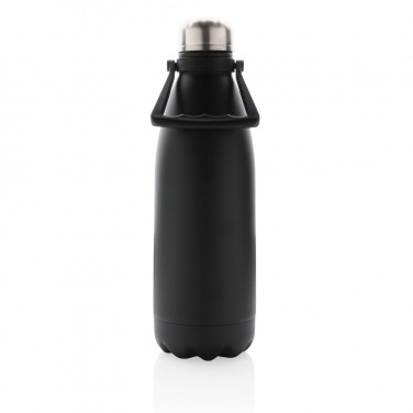 Logo trade promotional products picture of: RCS Recycled stainless steel large vacuum bottle 1.5L