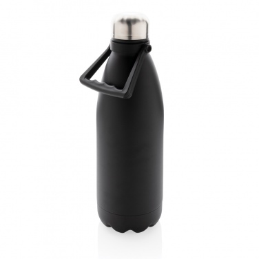 Logotrade promotional item image of: RCS Recycled stainless steel large vacuum bottle 1.5L