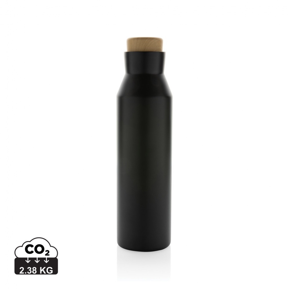 Logotrade promotional merchandise photo of: Gaia RCS certified recycled stainless steel vacuum bottle