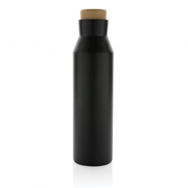 Logo trade advertising products picture of: Gaia RCS certified recycled stainless steel vacuum bottle