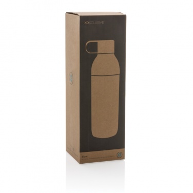 Logotrade promotional product picture of: Flow RCS recycled stainless steel vacuum bottle
