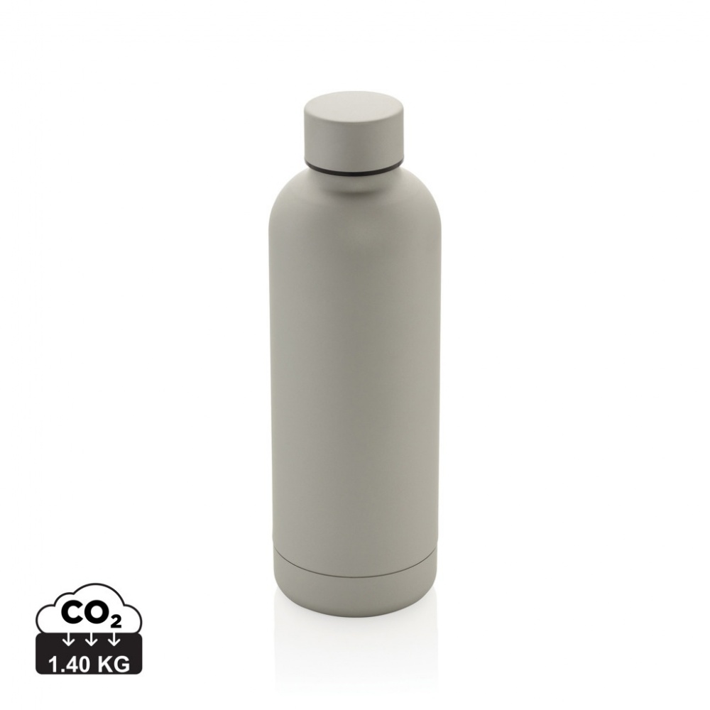 Logo trade corporate gifts image of: RCS Recycled stainless steel Impact vacuum bottle