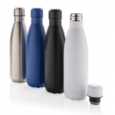 Logotrade advertising product picture of: Eureka RCS certified re-steel single wall water bottle