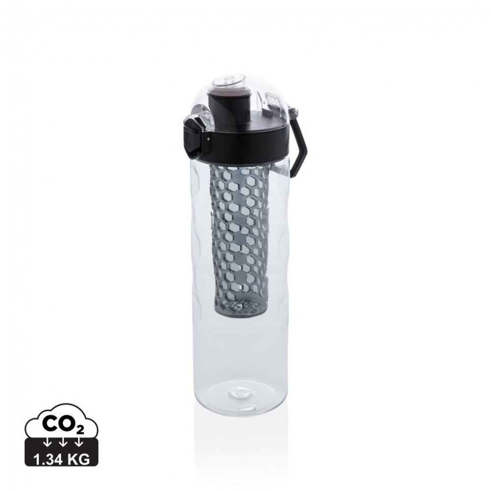 Logo trade promotional giveaway photo of: Honeycomb lockable leak proof infuser bottle