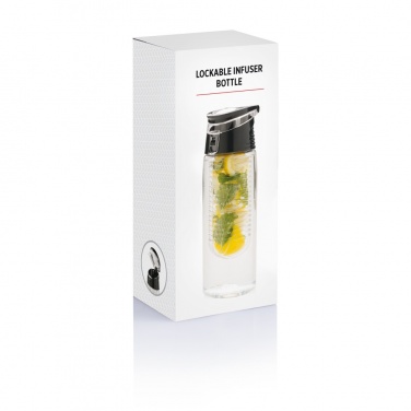 Logo trade promotional merchandise image of: Lockable infuser bottle