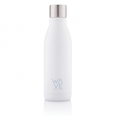 Logotrade corporate gift image of: UV-C steriliser vacuum stainless steel bottle