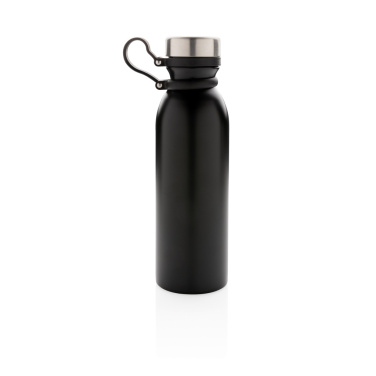 Logo trade business gifts image of: Copper vacuum insulated bottle with carry loop