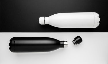 Logo trade corporate gift photo of: Solid colour vacuum stainless steel bottle 1L