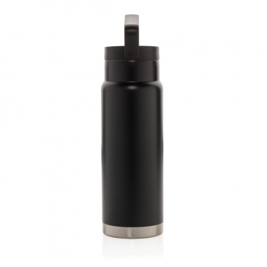 Logo trade promotional items image of: Leakproof vacuum on-the-go bottle with handle