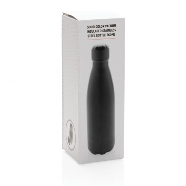 Logotrade promotional giveaways photo of: Solid colour vacuum stainless steel bottle 260ml