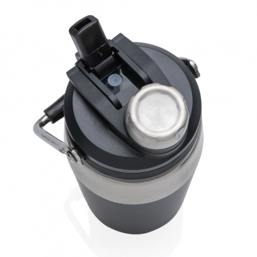 Logo trade promotional gifts image of: Vacuum stainless steel dual function lid bottle 500ml