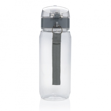 Logo trade promotional merchandise photo of: Yide RCS Recycled PET leakproof lockable waterbottle 600ml