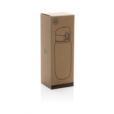 Logo trade promotional item photo of: Yide RCS Recycled PET leakproof lockable waterbottle 600ml