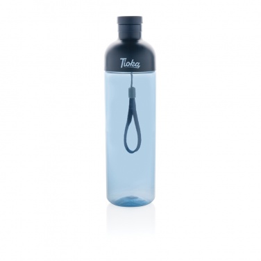 Logo trade promotional merchandise photo of: Impact RCS recycled PET leakproof water bottle 600ml