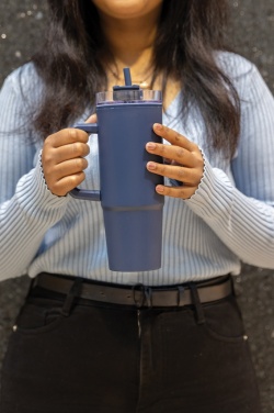 Logotrade promotional giveaway picture of: Tana RCS plastic tumbler with handle 900ml