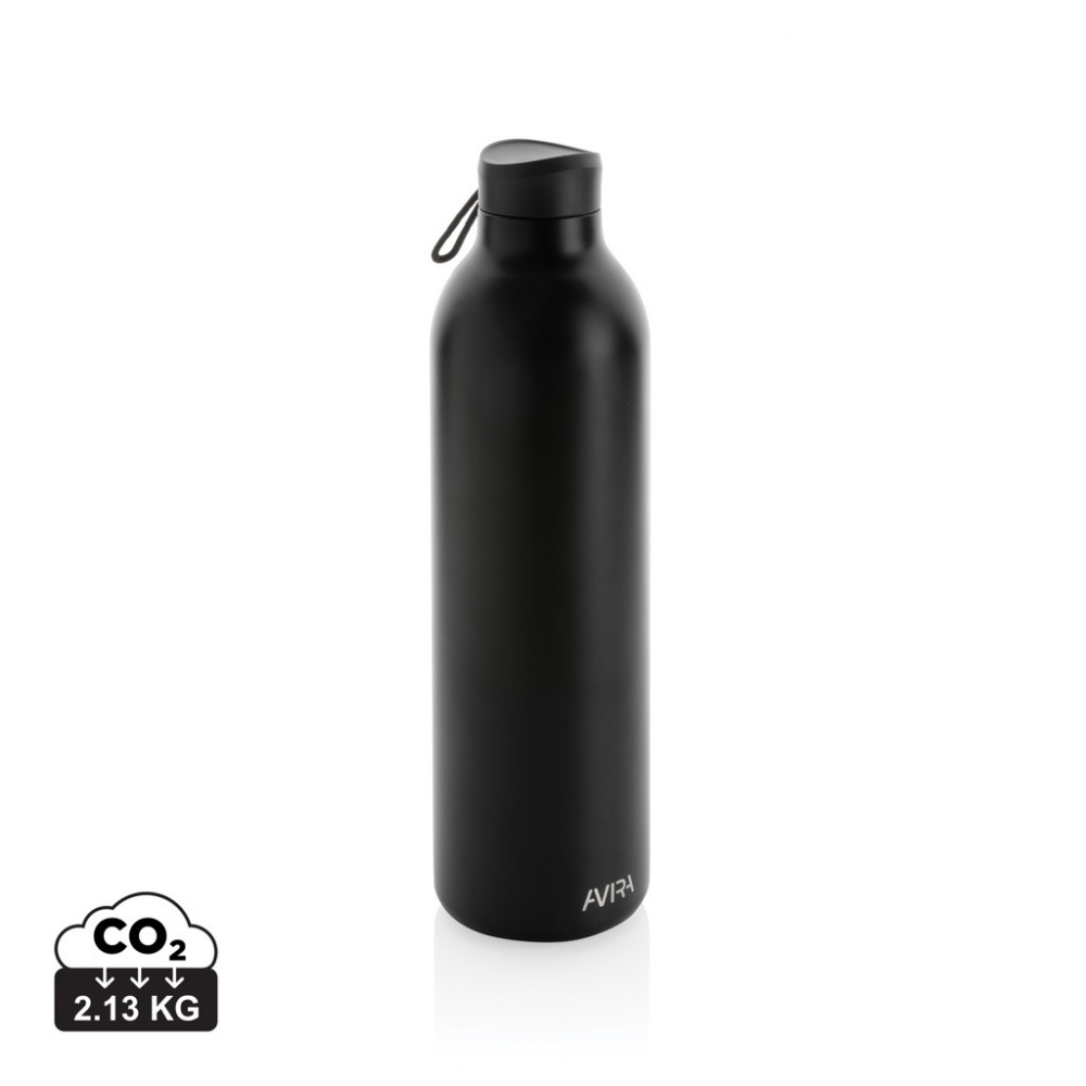 Logotrade promotional product picture of: Avira Avior RCS Re-steel bottle 1L