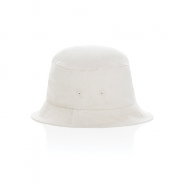 Logo trade promotional products image of: Impact Aware™ 285 gsm rcanvas one size bucket hat undyed