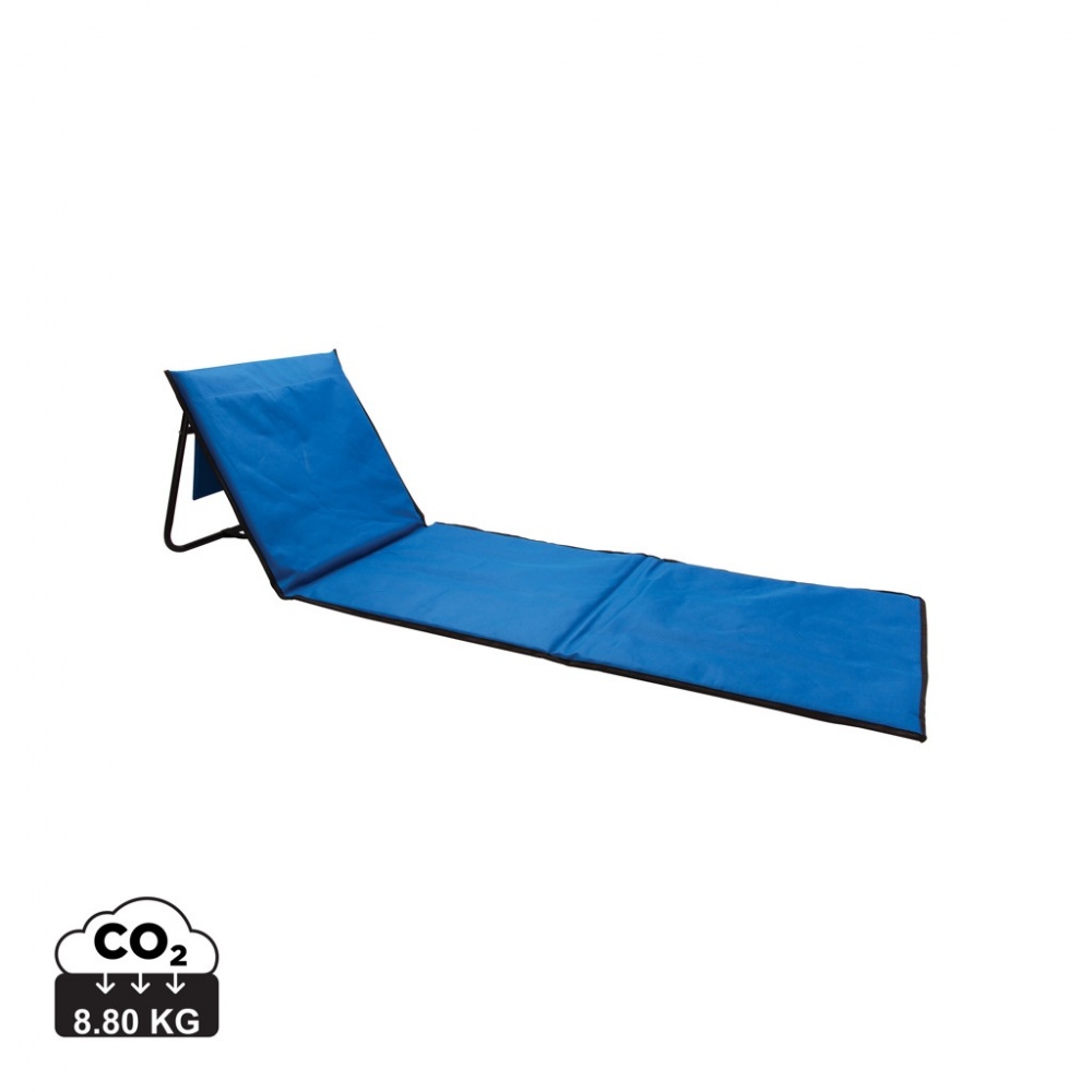 Logo trade promotional items image of: Foldable beach lounge chair
