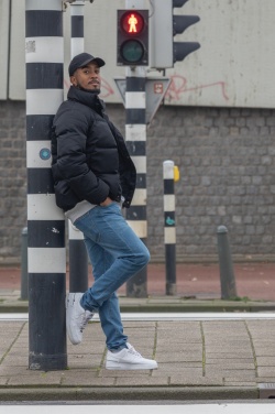 Logo trade advertising products picture of: Impact 6 panel 190gr Recycled cotton cap with AWARE™ tracer