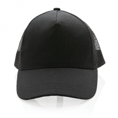 Logotrade business gift image of: Impact AWARE™ Brushed rcotton 5 panel trucker cap 190gr