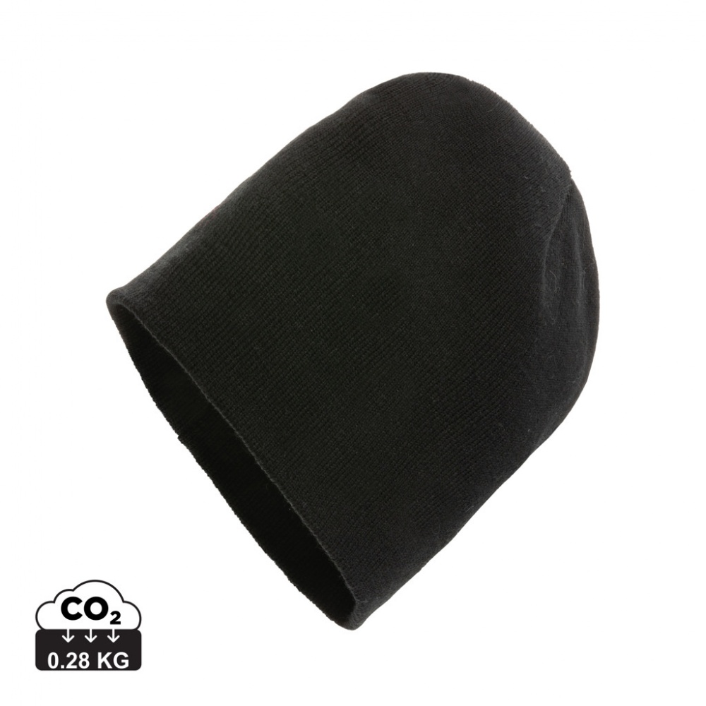 Logo trade promotional giveaways image of: Impact AWARE™ classic beanie with Polylana®