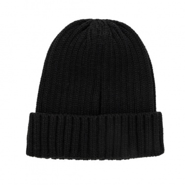 Logotrade promotional merchandise image of: Kennedi AWARE™ Polylana® beanie with large rib