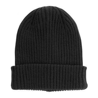 Logo trade promotional merchandise photo of: Impact AWARE™  Polylana® double knitted beanie