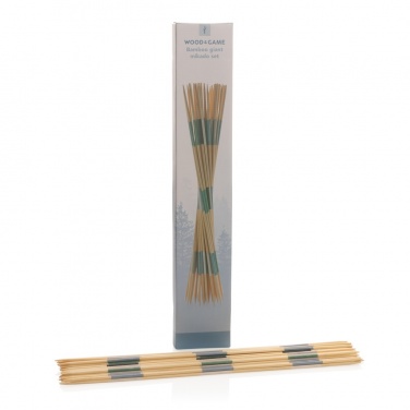 Logo trade promotional gifts picture of: Bamboo giant mikado set