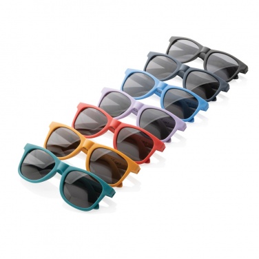Logo trade promotional items picture of: RCS recycled PP plastic sunglasses