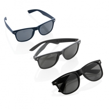 Logotrade corporate gift image of: GRS recycled PC plastic sunglasses