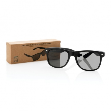 Logo trade corporate gifts picture of: GRS recycled PC plastic sunglasses