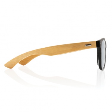 Logotrade promotional giveaway image of: Bamboo and RCS recycled plastic sunglasses