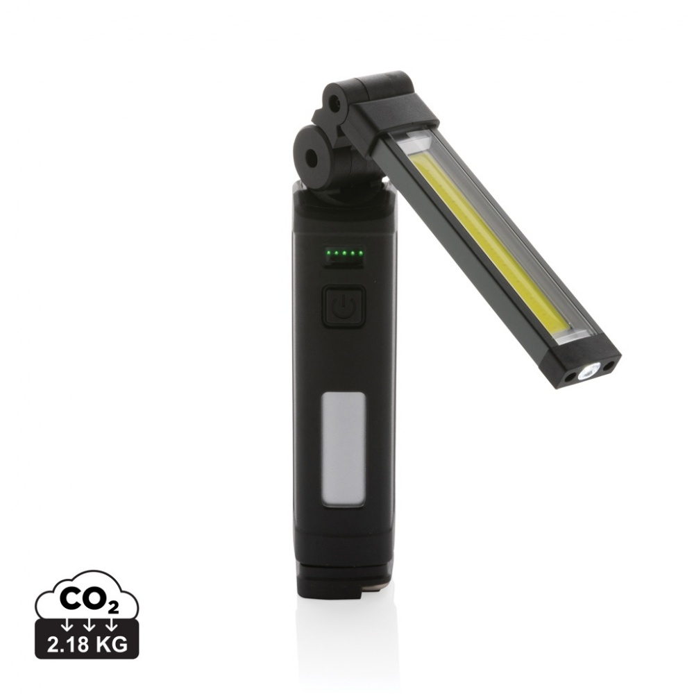 Logo trade promotional gift photo of: Gear X RCS rPlastic USB rechargeable worklight