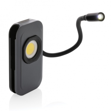 Logotrade corporate gift image of: Gear X RCS rPlastic USB rechargeable worklight