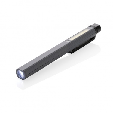 Logo trade promotional giveaway photo of: Gear X RCS recycled plastic USB rechargeable pen light