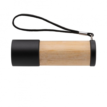 Logotrade promotional giveaway image of: Bamboo and RCS certfied recycled plastic torch
